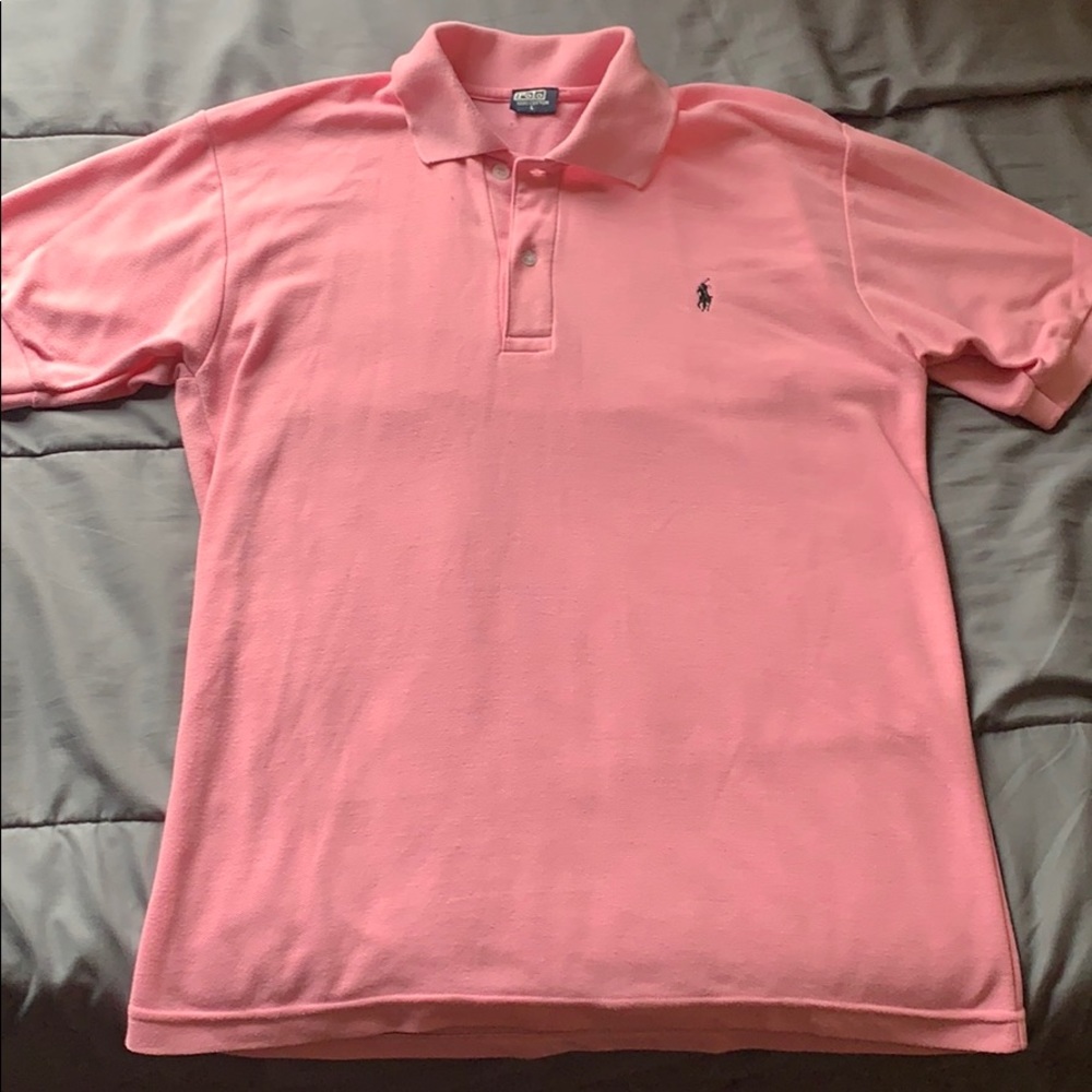 Large pink Ralph Lauren Polo